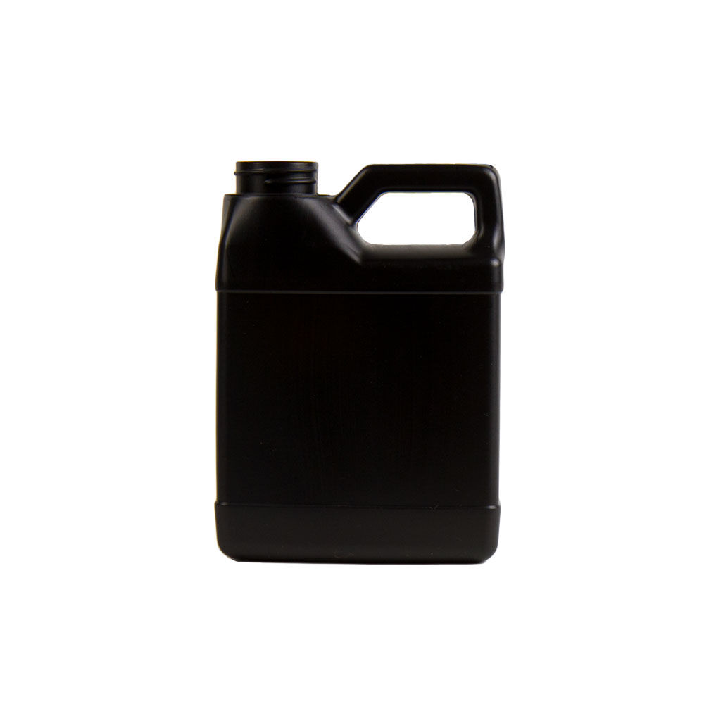 32 oz. Black HDPE F-Style Jug with 33/400 Neck  (Cap Sold Separately)